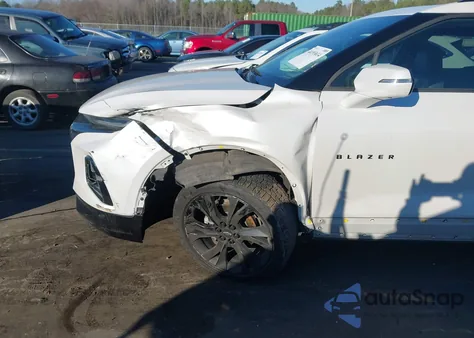 2021 Chevrolet Blazer Fwd Rs из США, поврежденный, VIN 3GNKBERS7MS513482